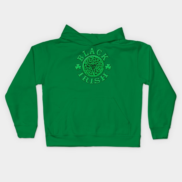 Black Irish Kids Hoodie by Scarebaby